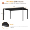 Fix and Tools 366×488×244 cm Adjustable Louvered Pergola – Heavy-Duty Aluminum, Black - Fix and Tools LLC