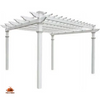 Fix and Tools 365×365×269 cm Vinyl Regency Pergola – White, Durable Outdoor Pergola - Fix and Tools LLC